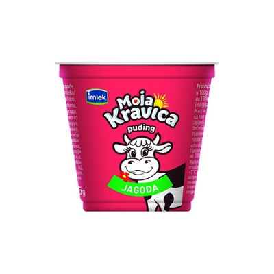 Moja kravica strawberry pudding 125g Imlek