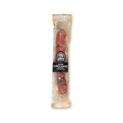 Piccanti hot salami 4 tubes 150gr Beretta