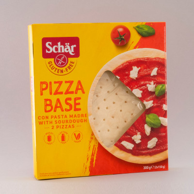 Pizza 2x150gr (gluten-free) Schar