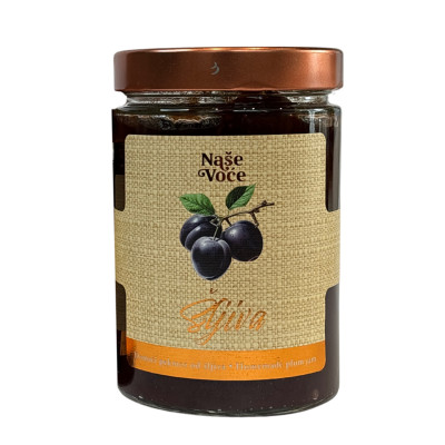 Plum jam 375g Nase Voce