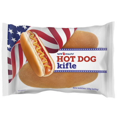 Rolls hot dog 2x55 g Don Don