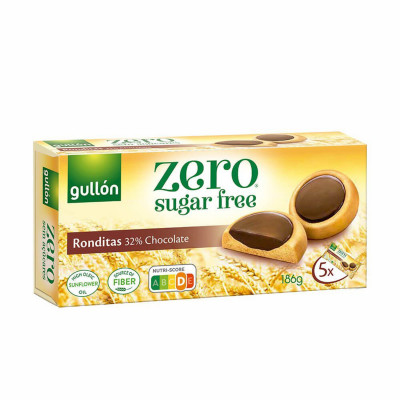 Ronditas 32% chocolate 186g without sugar Gullon