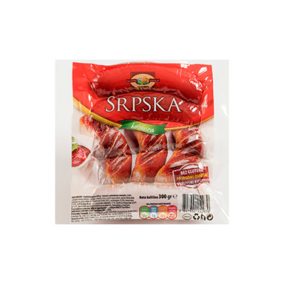 Serbian sausage 300g vacuum Goranovic