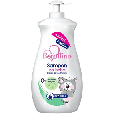 Shampoo/bath 2in1 500ml Becollino