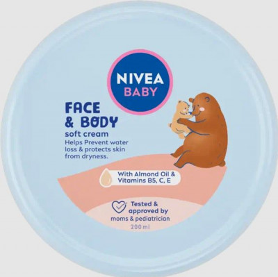 Soft cream for babies 200ml Nivea