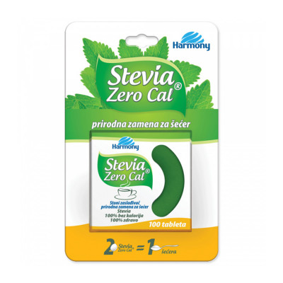 Stevia zero cal 100 tablet harmony