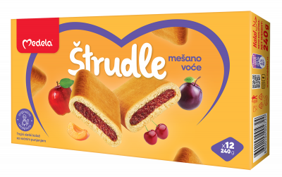 Strudel mixed 240 g Medela