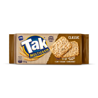 Tak salty crackers multigrain 115g Jaffa