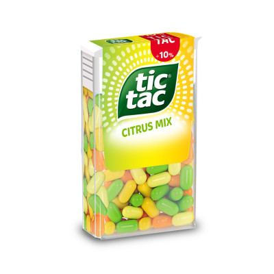 Tic tac candies citrus t37 18g