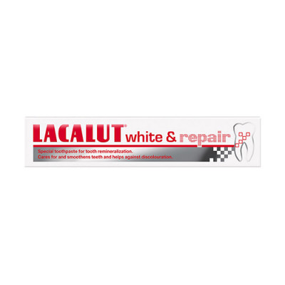 Toothpaste white&repair 75ml Lacalut