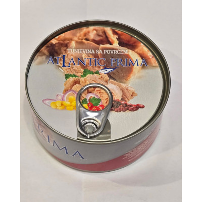 Tuna with vegetables 185g Atlantic prima