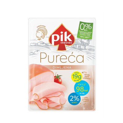 Turkey smoked ham 100g Pik