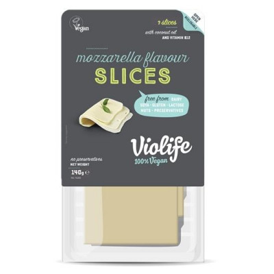 Violife taste mozzarella slice 140 g