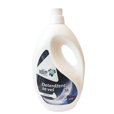 Volim liquid detergent for machine and hand washing of colored laundry black 2450ml