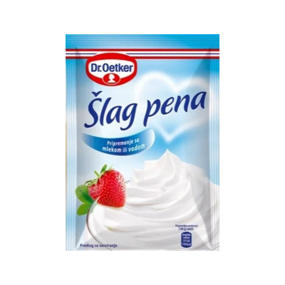 Whipped cream foam 40gr Dr. Oetker